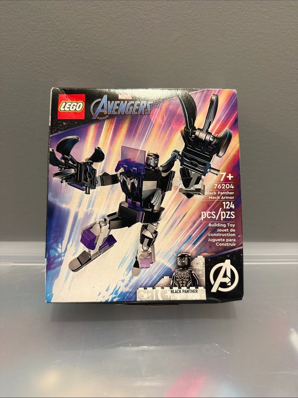 LEGO Avengers Black Panther Mech Armor - Black & Purple 76204